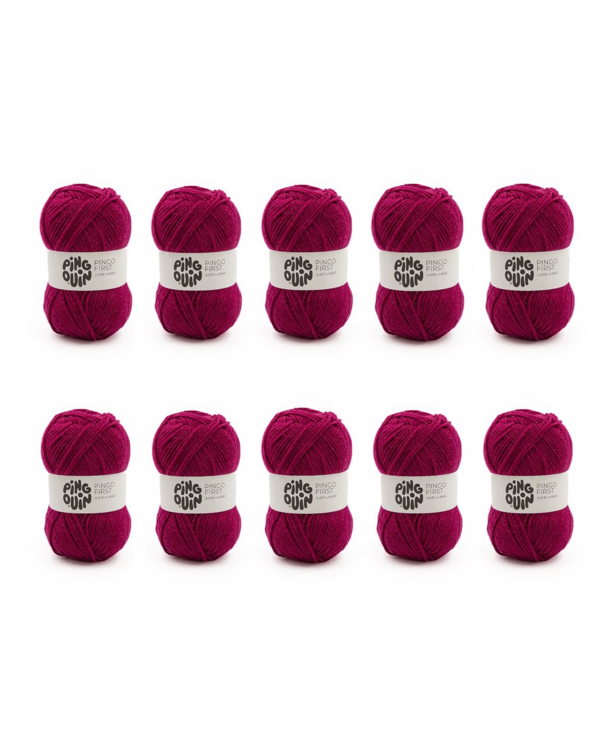 PINGOUIN - LOT DE 10 PINGO FIRST - RASPBERRY