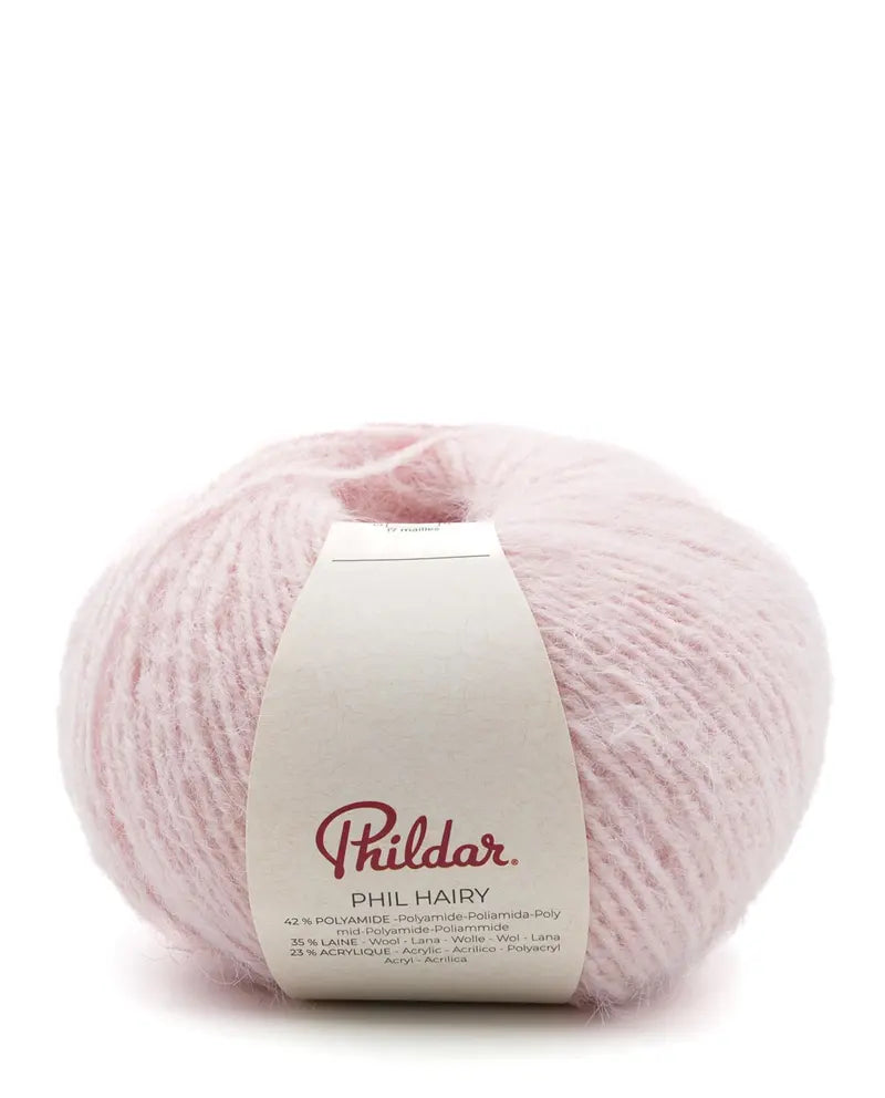 PHILDAR - PHIL HAIRY - ROSE POUDRE