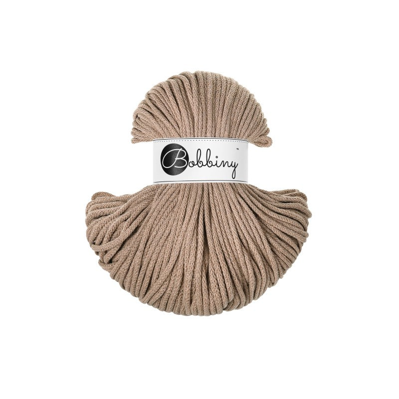 BOBBINY - COTON TRESSÉ CLASSIC 4MM (100M) - SAND