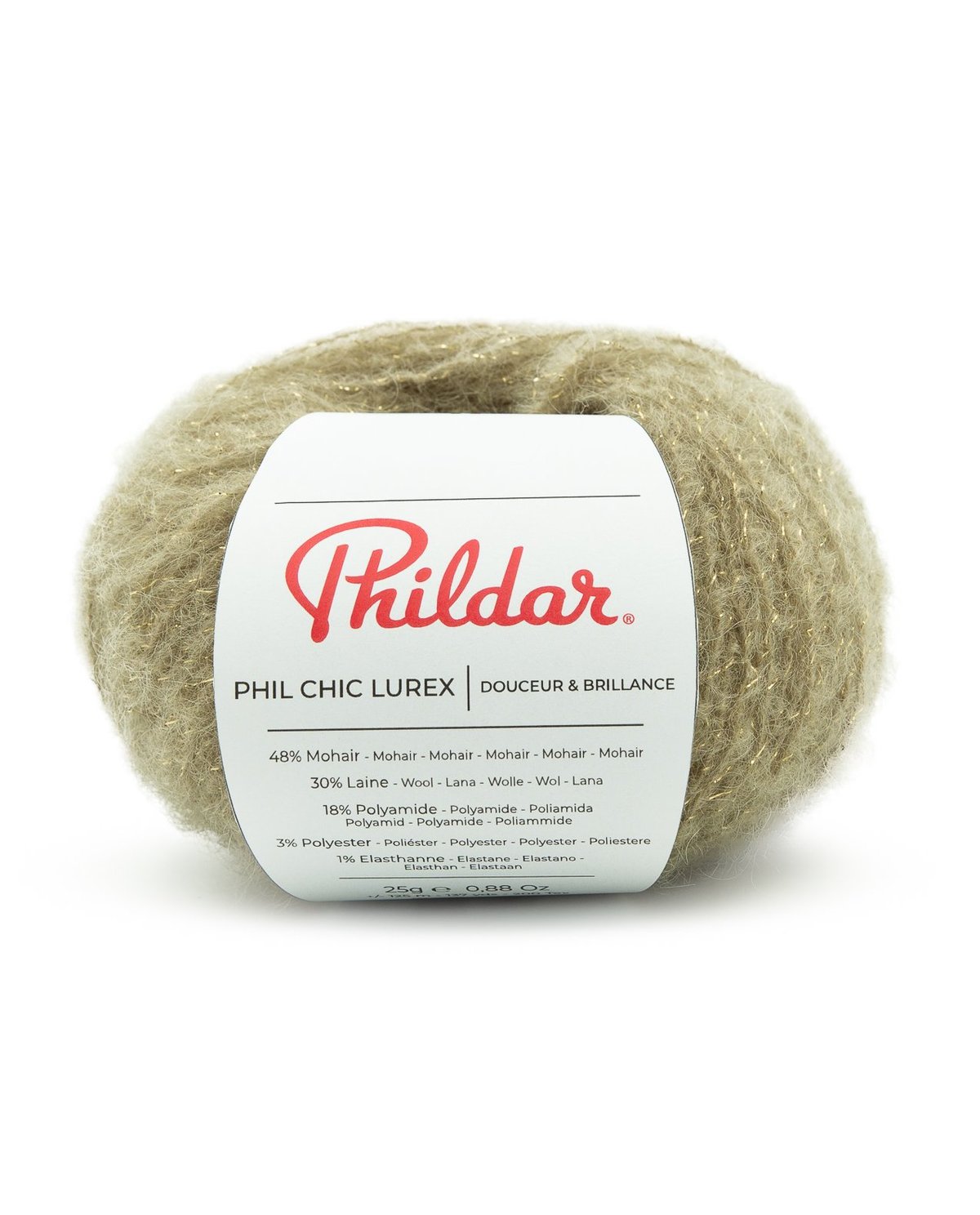 PHILDAR - PHIL CHIC LUREX - sauge