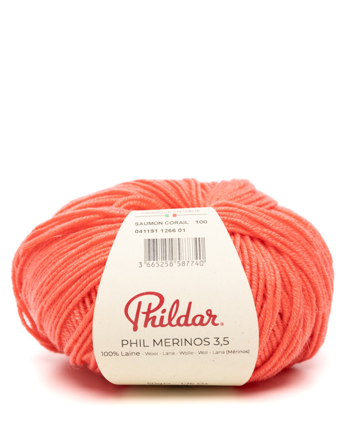 PHILDAR - PHIL MERINOS 3.5 - Saumon Corail