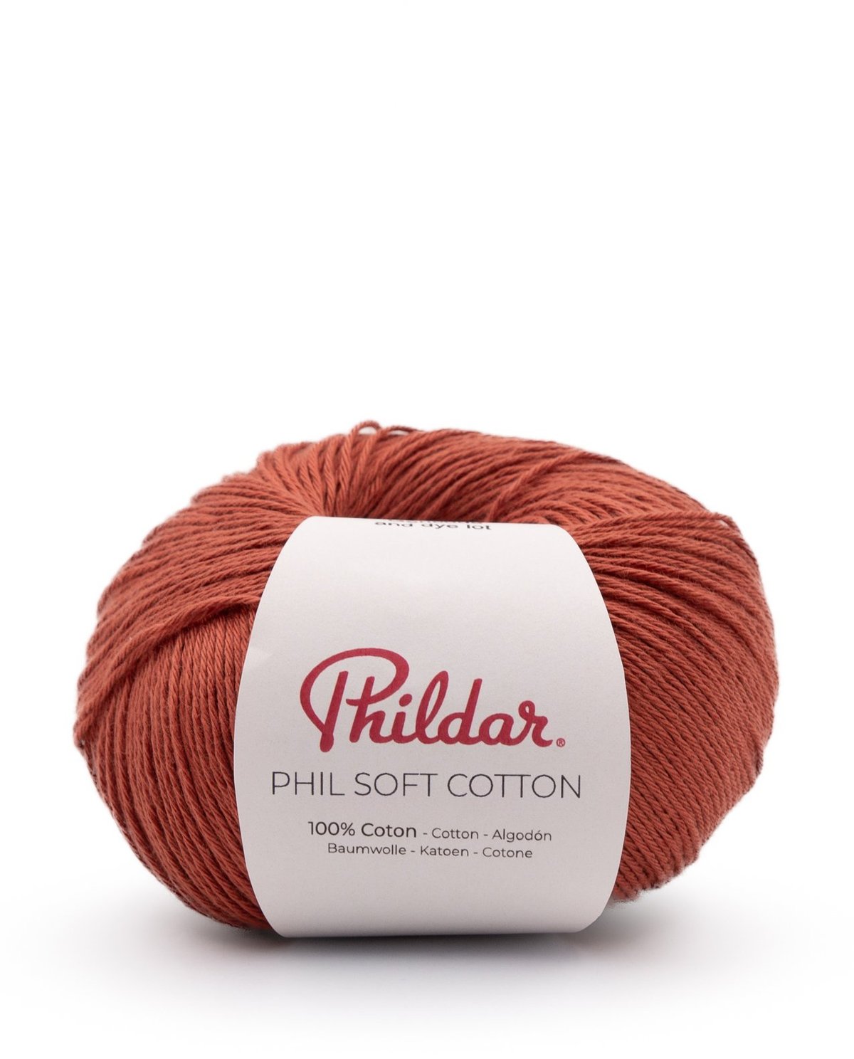 PHILDAR - PHIL SOFT COTTON : Terracotta