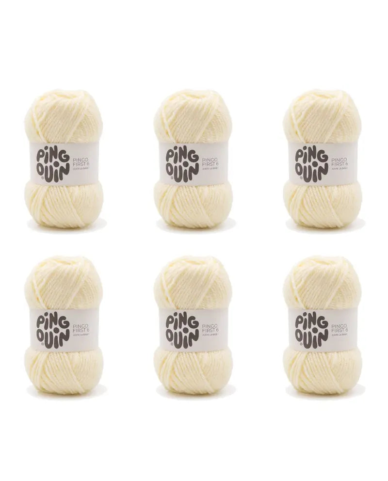 PINGOUIN - LOT DE 10 PINGO FIRST - VANILLE