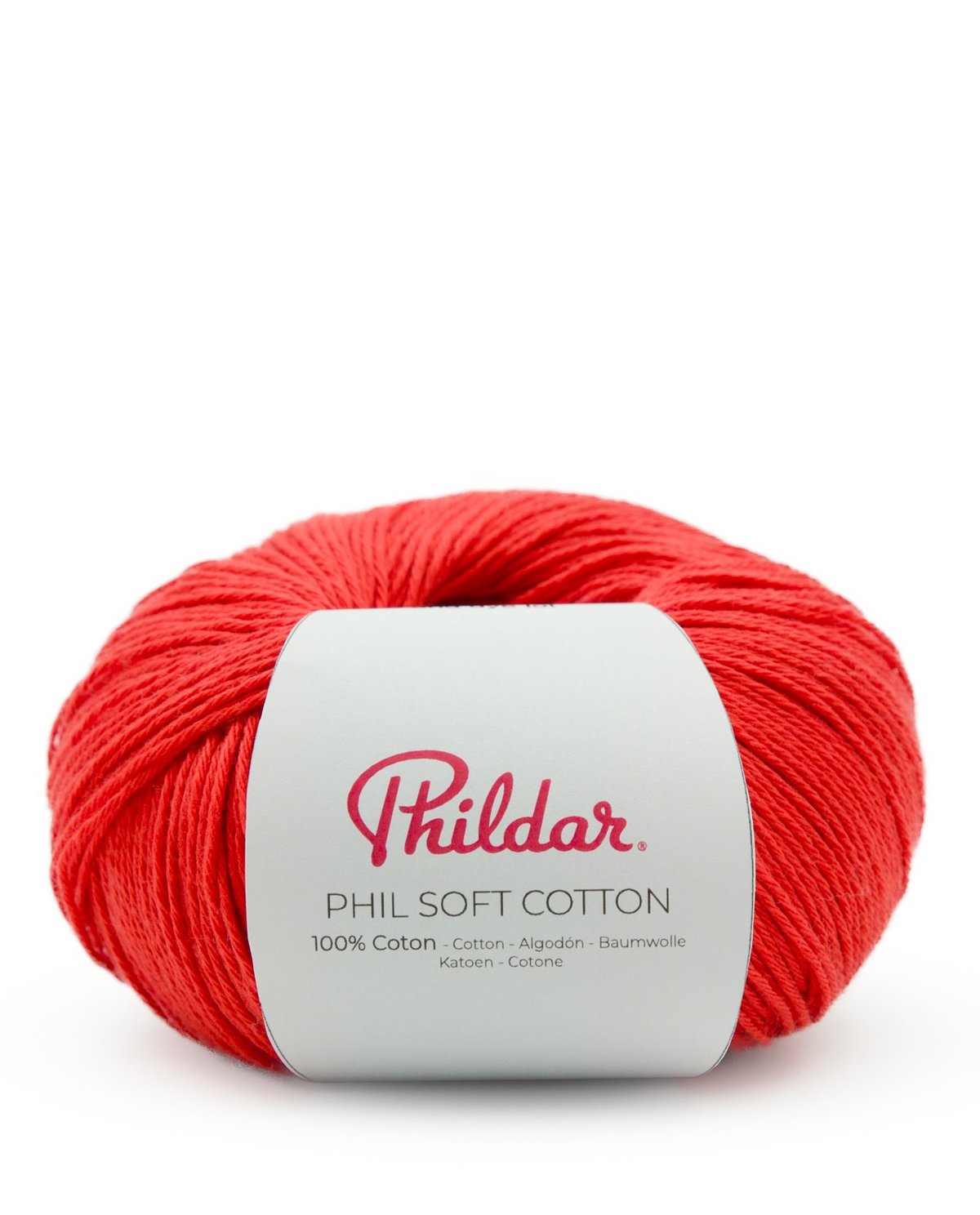 PHILDAR - PHIL SOFT COTTON : Vermillon