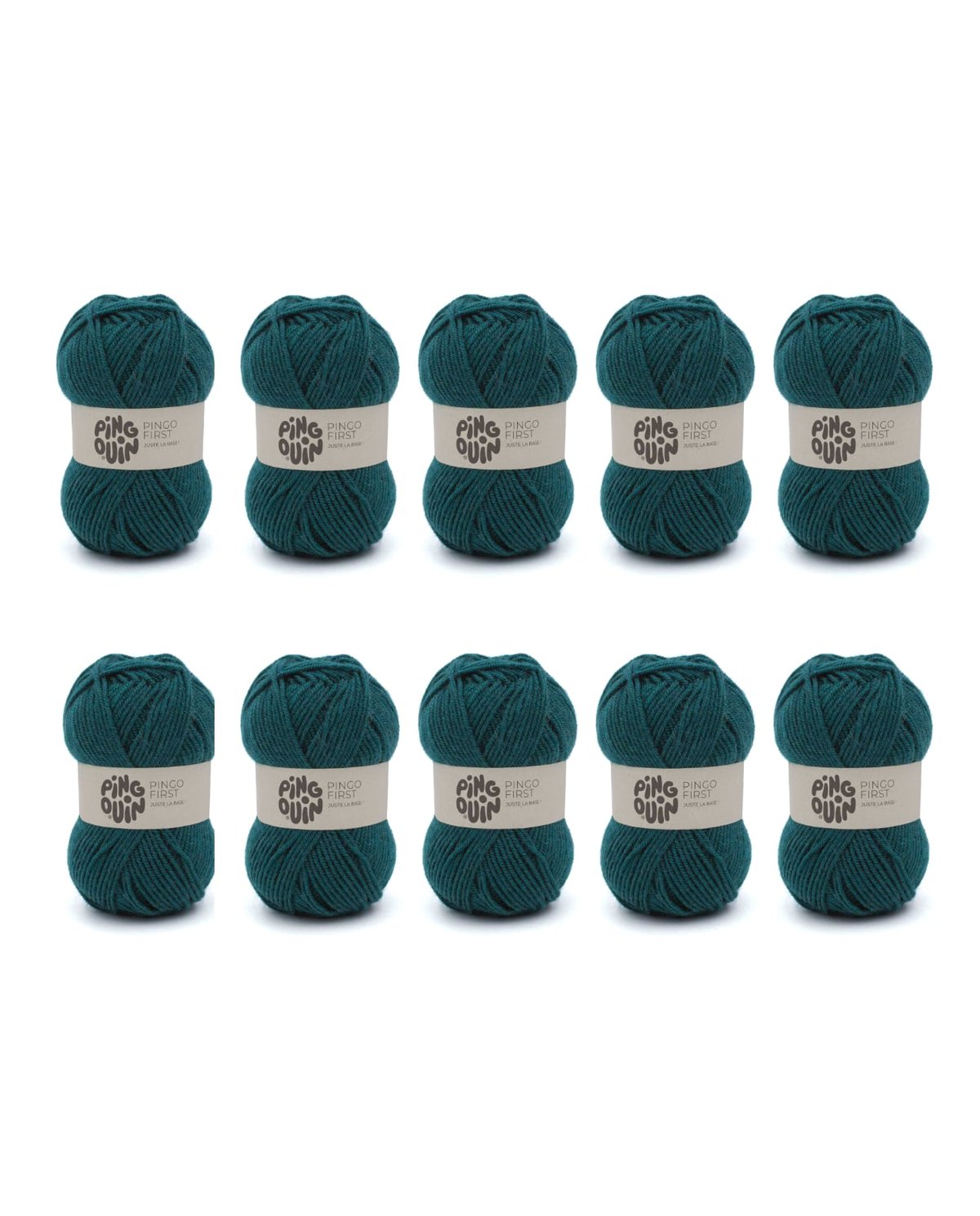 PINGOUIN - LOT DE 10 PINGO FIRST - VERT SAPIN