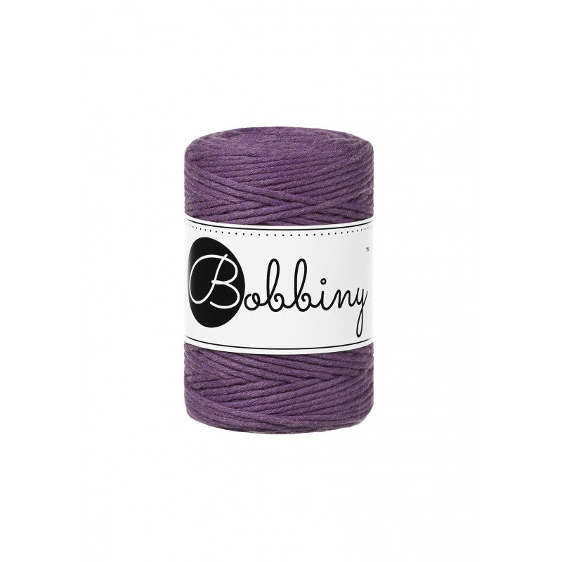 BOBBINY - COTON PEIGNÉ 1.5MM - VIOLET