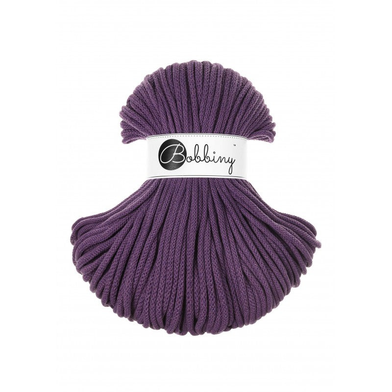 BOBBINY - COTON TRESSÉ PREMIUM 5MM (100M) - VIOLET