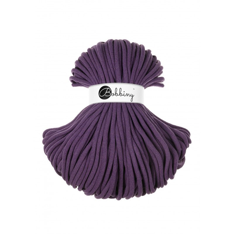 BOBBINY - COTON TRESSÉ JUMBO 9MM - VIOLET