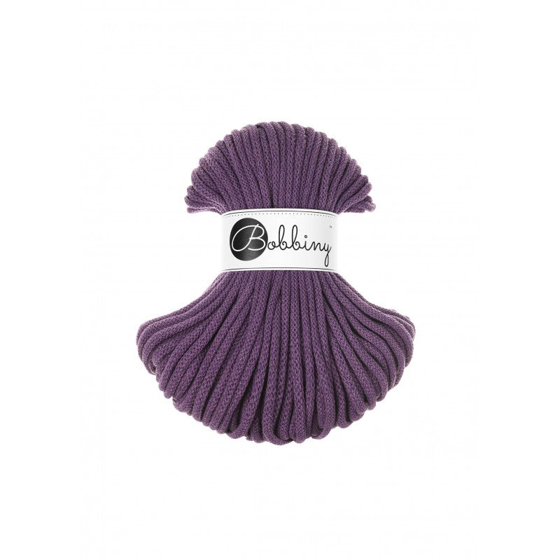 BOBBINY - COTON TRESSÉ PREMIUM 5MM (50M) - VIOLET