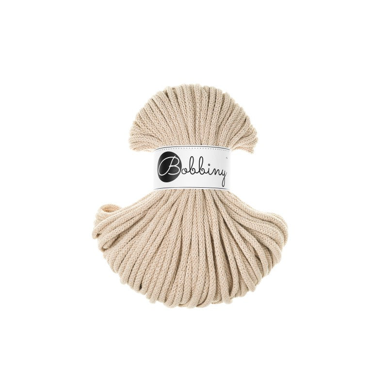 BOBBINY - COTON TRESSÉ PREMIUM 5MM (50M) - WARM BEIGE