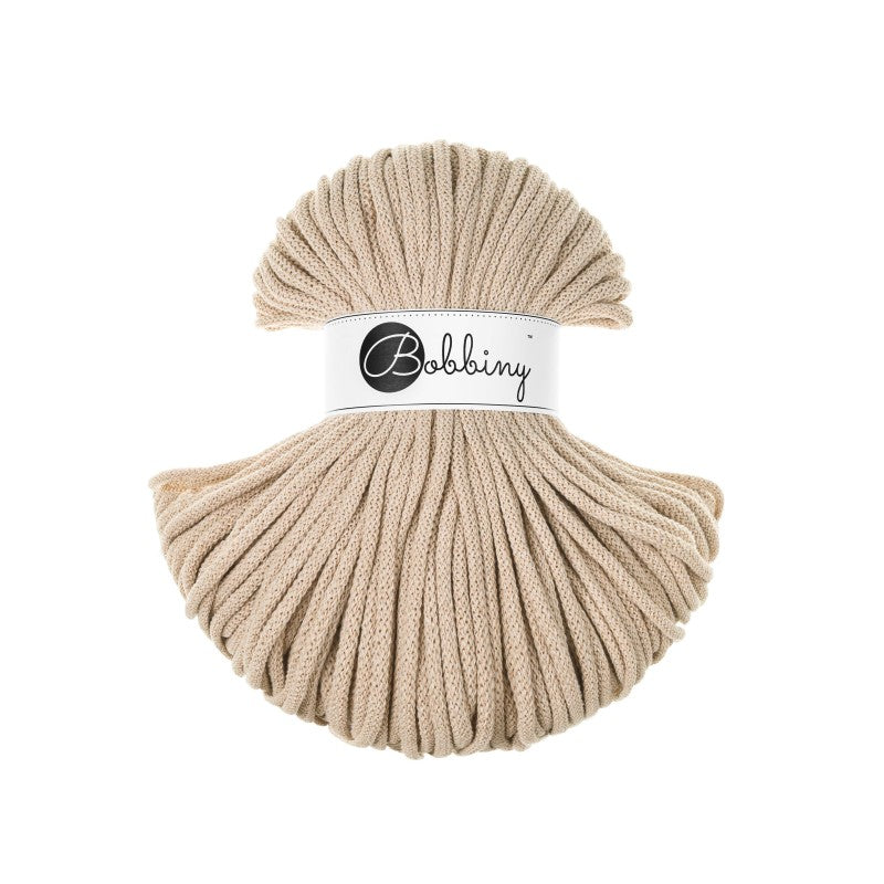 BOBBINY - COTON TRESSÉ PREMIUM 5MM (100M) - WARM BEIGE